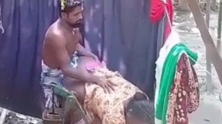 Indian fucking dehati fat maid bathroom